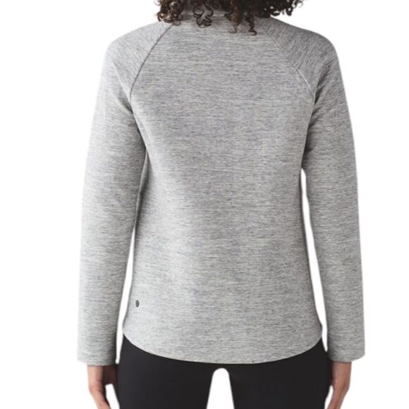 Lululemon Going Places Jacket Heathered Space Dyed Medium Grey / Black 8 - Picture 2 of 6